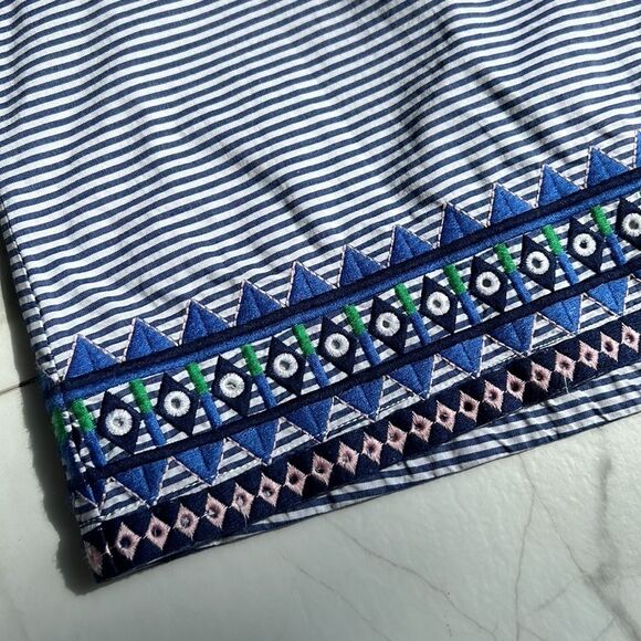 Vineyard Vines Striped Mini Skirt Size 4 - Picture 3 of 11